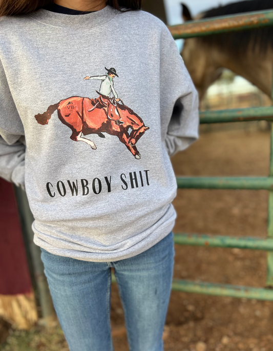 Cowboy Shit Crewneck