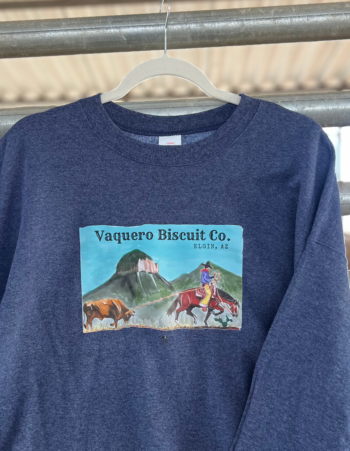 Biscuit Cowboy Crewneck