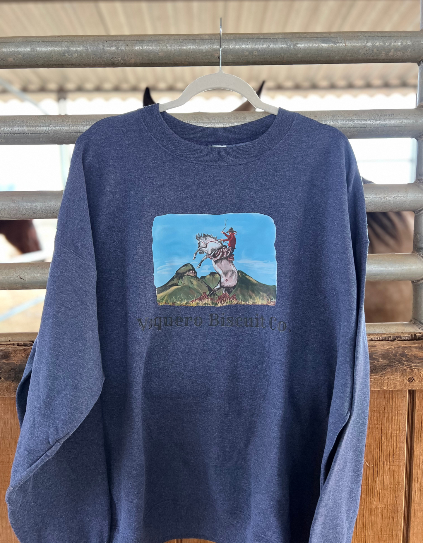 Buckin' Biscuit Crewneck