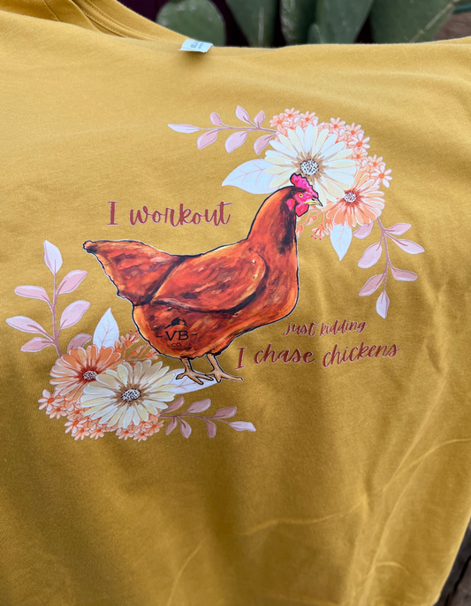 Chase Chickens Tee